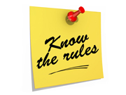 Know the Rules White Background